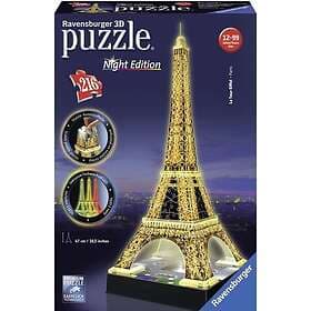 Ravensburger 3D Pussel Disney Eiffel Tower At Night 216 Bitar