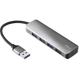 Trust Halyx Aluminium 4-Port USB 3.2 Hub