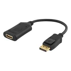 Deltaco Active DisplayPort - HDMI M-F Adapter 0.1m