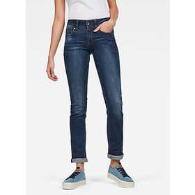 G-Star Raw Midge Mid Straight Jeans (Dame)