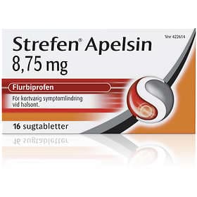 Strefen Apelsin 16 Sugtabletter