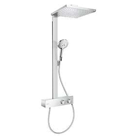 Hansgrohe Raindance E Showerpipe 300 1jet with ShowerTablet 350 (Chrome)