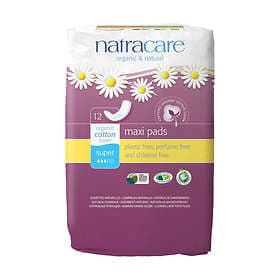 Natracare Maxi Pads Super (12-pack)