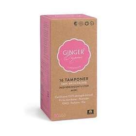 Ginger Organic Applicator Mini Tampons (16-pack)