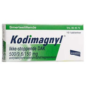 Takeda Pharma Kodimagnyl 500/9.6/150mg 10 Tablets