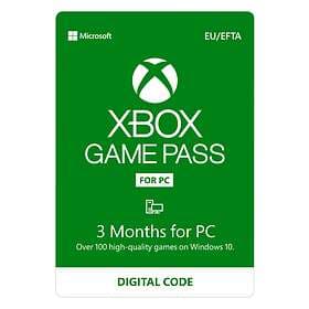 Microsoft Xbox Game Pass 3 Months Card for PC