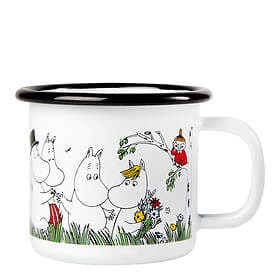 Muurla Moomin Happy Family Emaljerad Krus 15cl