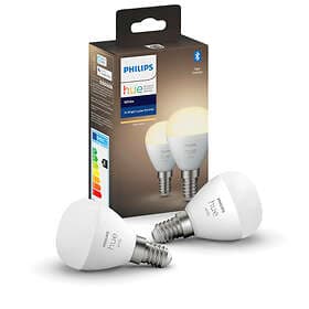 Philips Hue White E14 P45 2700K 470lm 5.7W (2-pack)