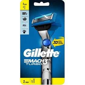 Gillette Mach 3 Turbo 3D (+2 Extra Blades)