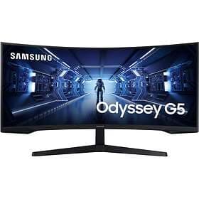 Samsung Odyssey G5 C34G55TWW 34" Ultrawide Curved Gaming WQHD