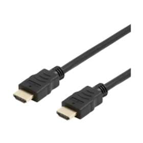 Deltaco Flex 18.6Gbps HDMI - HDMI High Speed with Ethernet 5m