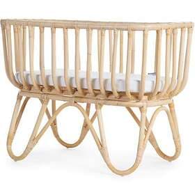 Childhome Rattan Cradle Square Vugge 90x50cm