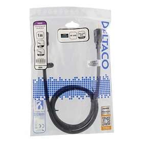 Deltaco HDMI - HDMI Premium High Speed with Ethernet 1m