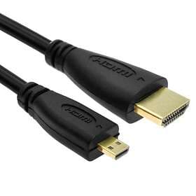 NÖRDIC HDMI - HDMI Micro High Speed with Ethernet 0.5m