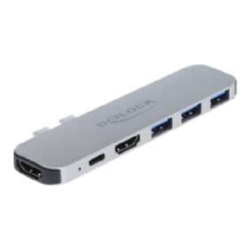 DeLock Docking Station for MacBook Dual HDMI 4K / PD / Hub (87753)