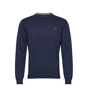 Gant Classic Cotton Crew Neck Sweater (Herre)