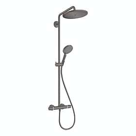 Hansgrohe Croma Select S 280 Air 1jet 26891340 (Borstad Svart Chrome)