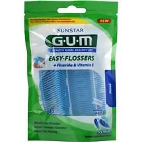 GUM Easy-Flossers 30-pack (Tandtrådsbyglar)