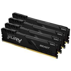 Kingston Fury Black DDR4 2666MHz 4x16GB (KF426C16BB1K4/64)