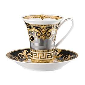 Rosenthal Versace Prestige Gala Kaffekop med fat 18cl