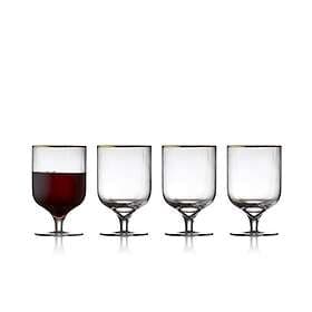 Lyngby Glas Palermo Rødvin Glas 30cl 4-pack