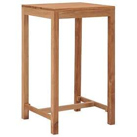 vidaXL Garden Bar Table 60x60x105 cm Solid Teak Wood