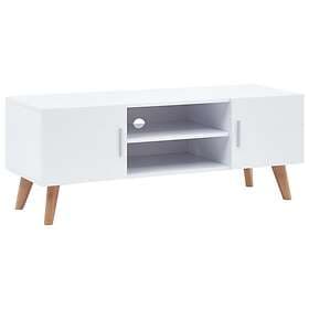 vidaXL TV Cabinet White 120x40x46 cm MDF