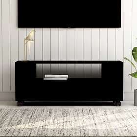 vidaXL TV Cabinet Black 120x35x43 cm Chipboard