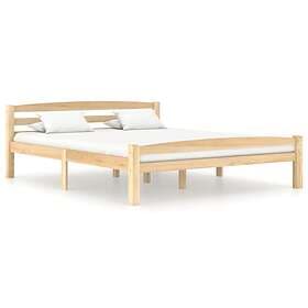 vidaXL Bed Frame Solid Pine Wood 160x200 cm