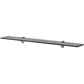 vidaXL Floating Shelf Glass 80x10 cm 8 mm