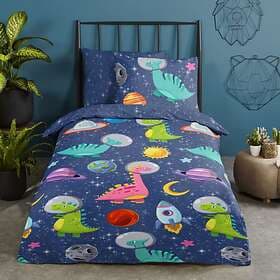 Good Morning Kids Duvet Cover Dinospace 140x200/220 cm Multicolour