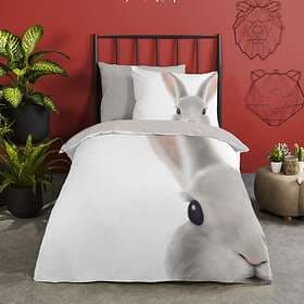 Good Morning Kids Duvet Cover Roger 140x200/220 cm White