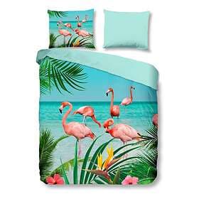 Pure Duvet Cover Flamingo 200x200/220 cm