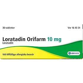 Loratadin Orifarm 10mg 30 Tablets