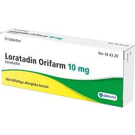 Loratadin Orifarm 10mg 10 Tablets