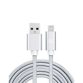 SiGN Nylon 2.1A USB A - Lightning 2m