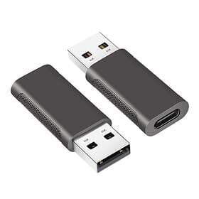 NÖRDIC USB C - USB A 3.2 Gen2 F-M Adapter