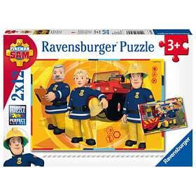 Ravensburger Pussel Fireman Sam 2x12 Bitar