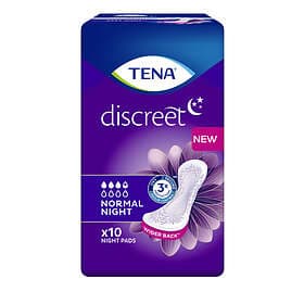 Tena Discreet Normal Night (10-pack)