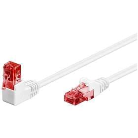 Goobay U/UTP Cat6 RJ45 - RJ45 (angled) 1m