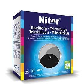 Nitor Textilfärg Djupsvart 13 400/800g