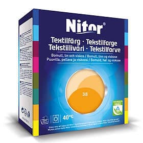 Nitor Textilfärg Mandarin 38 400/800g