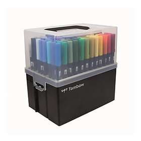 Tombow ABT Dual Brush Pens Marker Case Penselpennor 108-pack