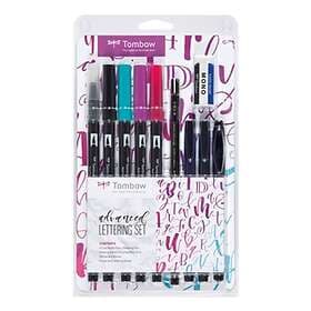 Tombow Advanced Lettering Set Penselpennor 9-pack