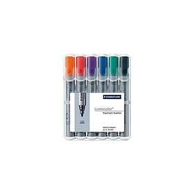 Staedtler Lumocolor flipchart Märkpenna 356 6-pack