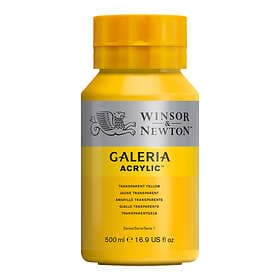 Winsor & Newton Galeria Akrylfärg Transparent Yellow 653 500ml