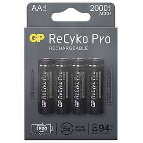 GP Batteries ReCyko Pro 2000 mAh 4-pack