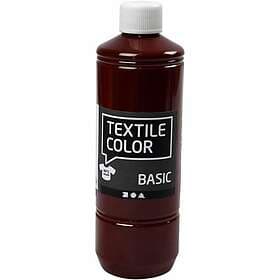 Creativ Company Textile Color Basic Textilfärg Brun 500ml