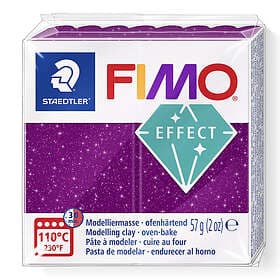 Staedtler Fimo Effect 602 Glitter Colour Purple Modellera 57g