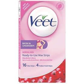 Veet Normal Skin Bikini & Underarm Wax Strips 16st